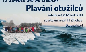 Tradiční plavání otužilců v Žihobcích